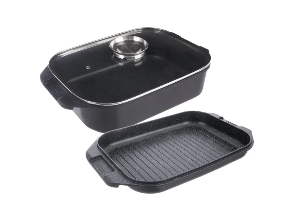 Pekáč GRANDE Aroma s poklopem oboustranný 41x26x15 cm Tovární Cena