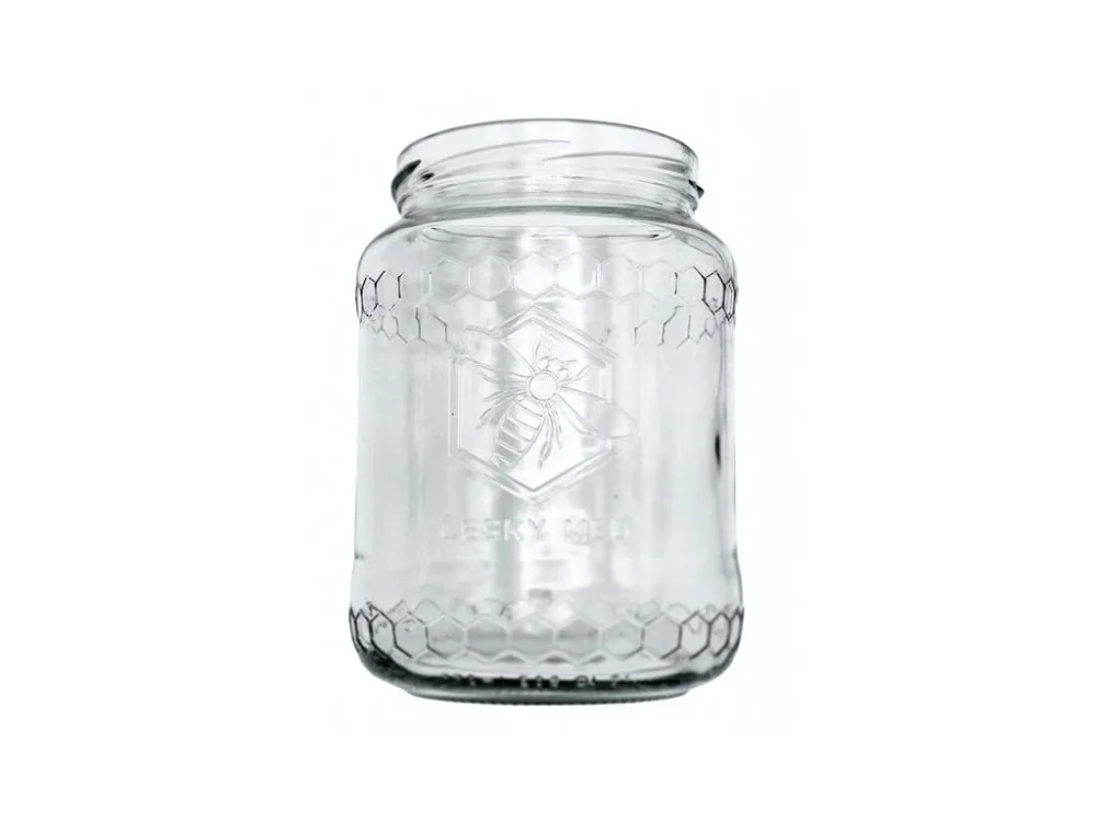 sklen.zavař. 770ml- 1ks-VČELA-ČESKÝ MED-TO82 Pouze Dnes