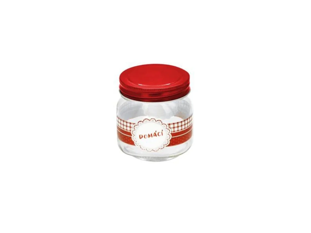 SKLENICE ZAVAŘOVACÍ S VÍČKEM DOMÁCÍ 250ML Zlevněný
