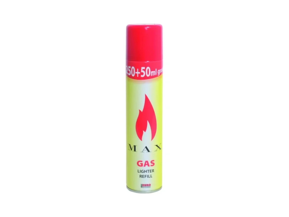 Rychlé Dodání plyn do zapalovače MAX 300ml
