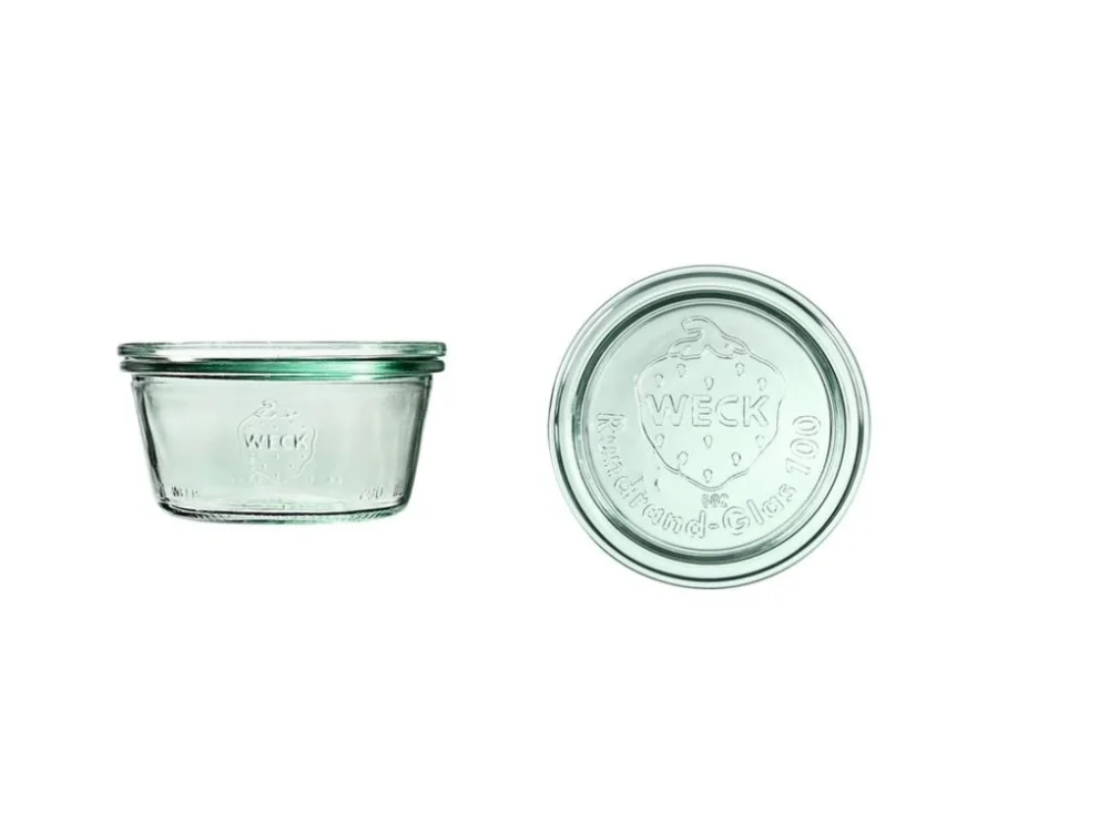 WECK sklen.zavař. 290ml+víčko-1ks-WECK Sturz (d100) Značkový