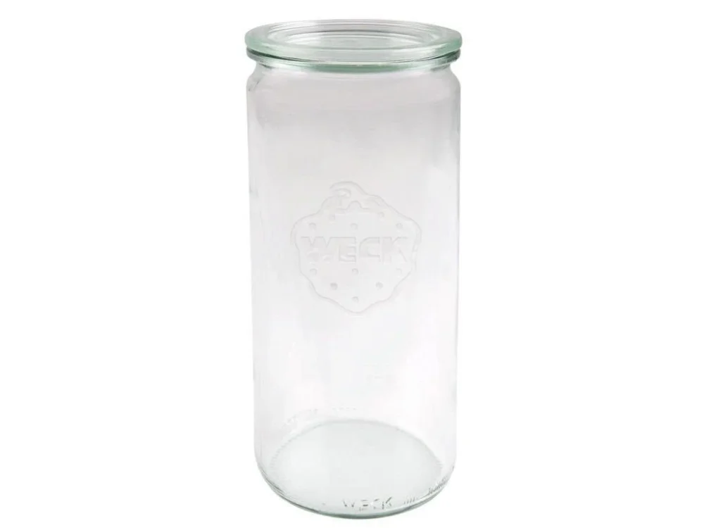 Zavařovací sklenice válcová Weck Zylinder 1040 ml, průměr 80 w908 Originální