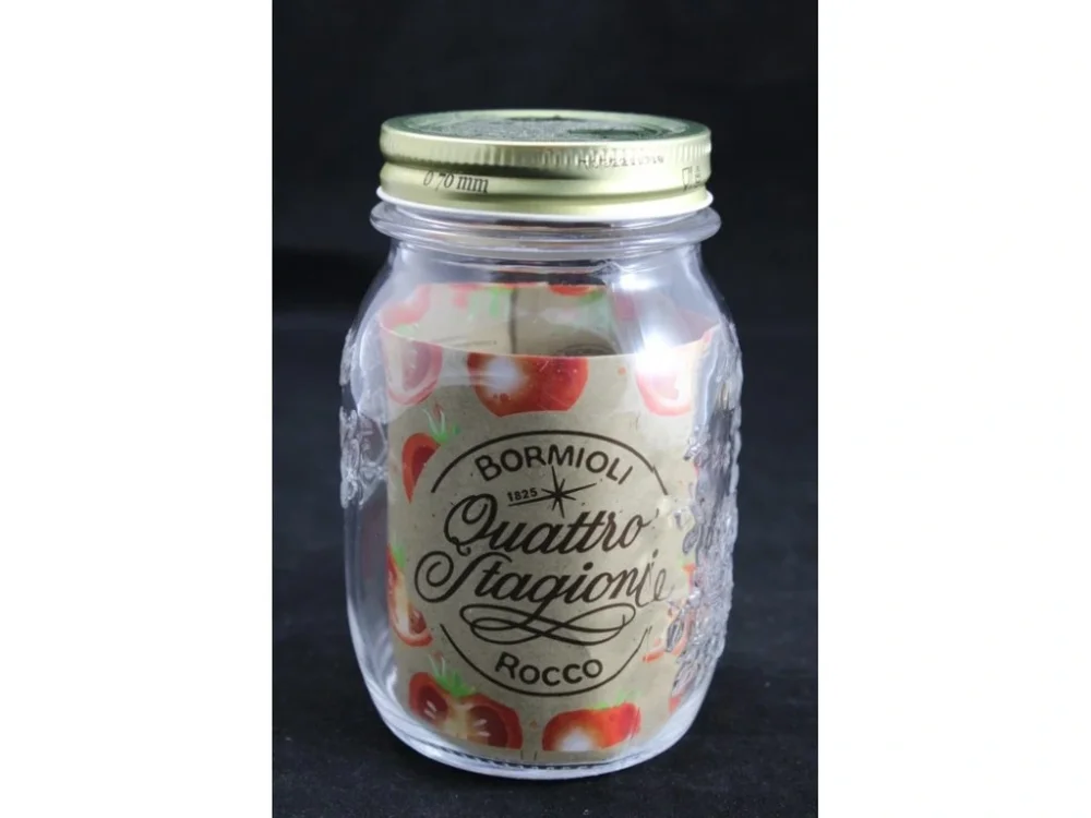 sklen.zavař. 500ml QUATTRO ST. d 9,2x13,6cm, sklo Oblíbený