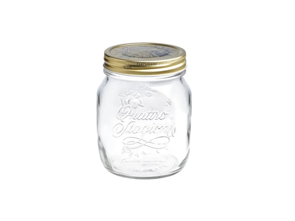 sklen.zavař. 700ml QUATTRO ST. d11,1x12,8cm, víčko d86mm Jen Po Omezenou Doba