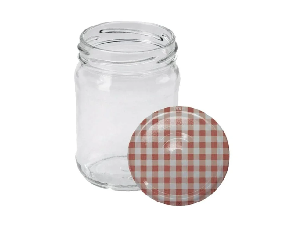 Must-Have sklenice zavařovací250ml TWIST 66 + víčka KANAFAS(10ks)