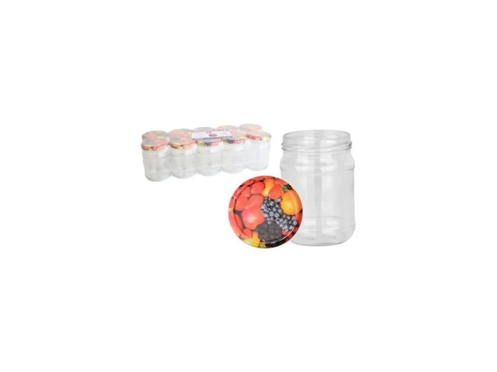 sklenice zavařovací250ml TWIST 66 + víčka OVOCE (10ks) Nakupujte Hned