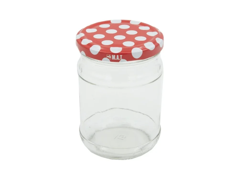 Objednat Nyní sklenice zavařovací250ml TWIST 66 + víčka PUNTÍK (10ks)
