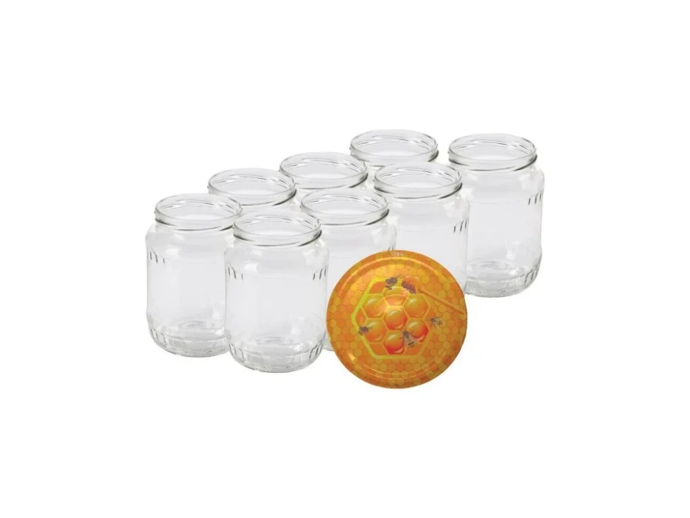 Doprava Zdarma sklenice zavařovací720ml TWIST 82 + víčka MED (8ks)