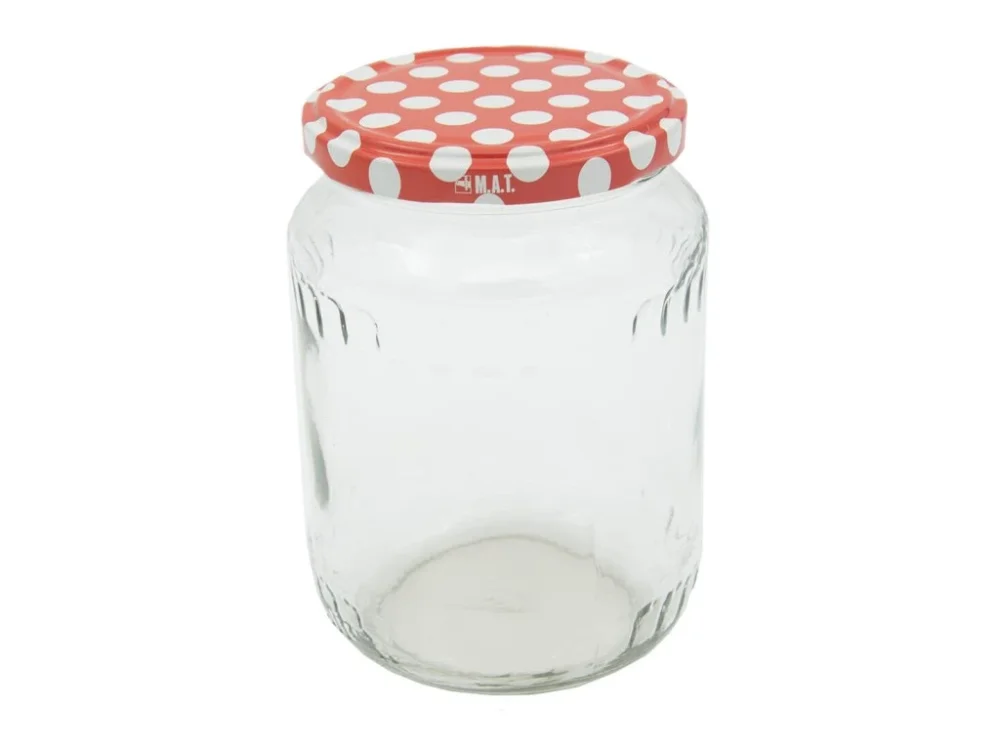Hit Sezóny sklenice zavařovací720ml TWIST 82 + víčka PUNTÍK (8ks)