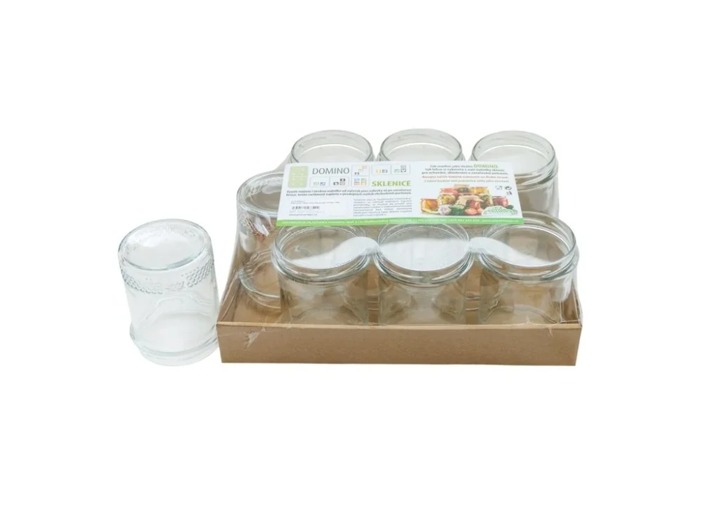 sklen.zavař. 400ml- 9ks-VČELA-MED, STURZ, TO82 Super Cena