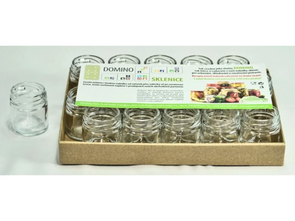 Horká Nabídka sklen.zavař.40ml-20ks-TO43