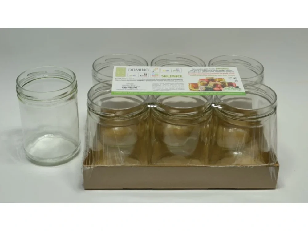 sklen.zavař. 875ml- 6ks-STURZ-rovná, TO100 Výhodná Nabídka