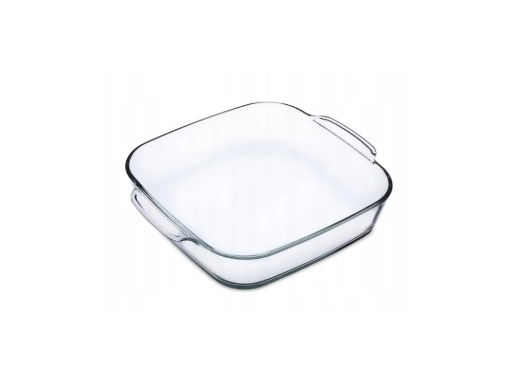 mísa 2,3l hran.čtverc. 24x24(28 ucha)x6,5cm, var.sklo,zapék. SIMAX Originální