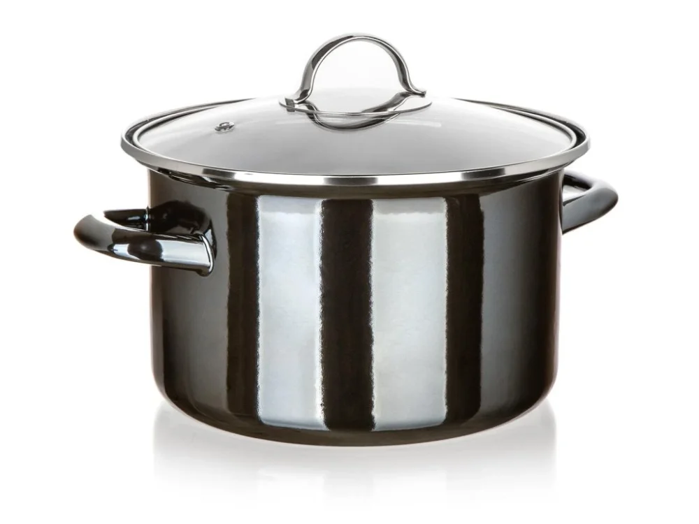 hrnec + skl.poklice pr.24cm 3,7l METALLIC Black Ihned K Objednání