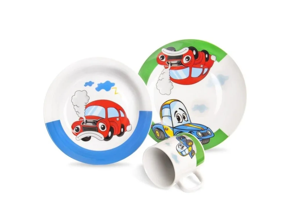 soupr. 3díl. AUTO, děts.jídel. porcelán Poslední Šance