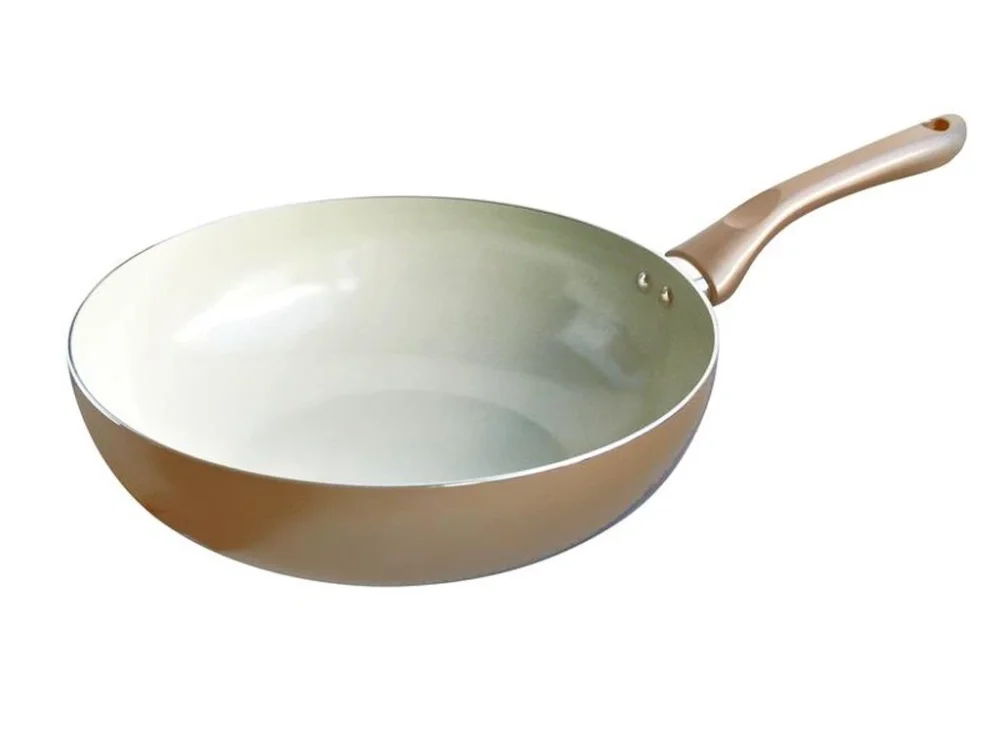 Novinka Pánev WOK TORO Champagne 28cm, keramický povrch