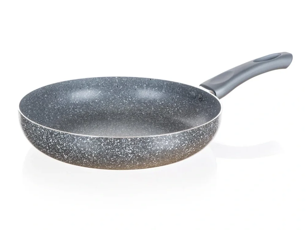 Super Cena pánev 28x5,8cm nepřiln.povrch CUISINO GRANITE GREY