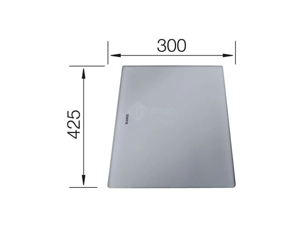 Aktuální Blanco Krájecí deska skleněná DIVON 425x300