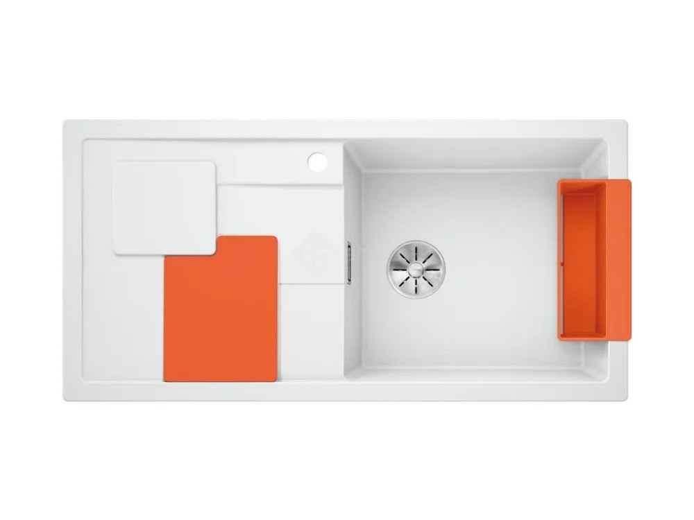Blanco SITY XL 6 S InFino Silgranit bílá dřez vpravo přísl. orange Nejprodávanější