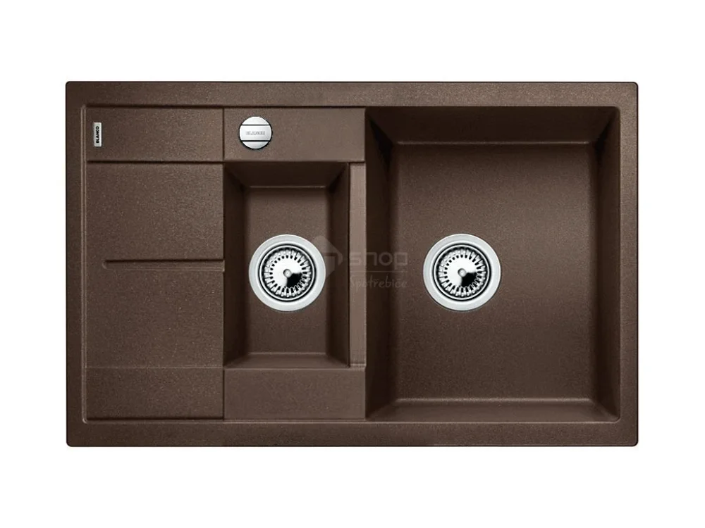Blanco METRA 6 S Compact Silgranit kávová oboustranné provedení s excentrem Odeslání Ihned