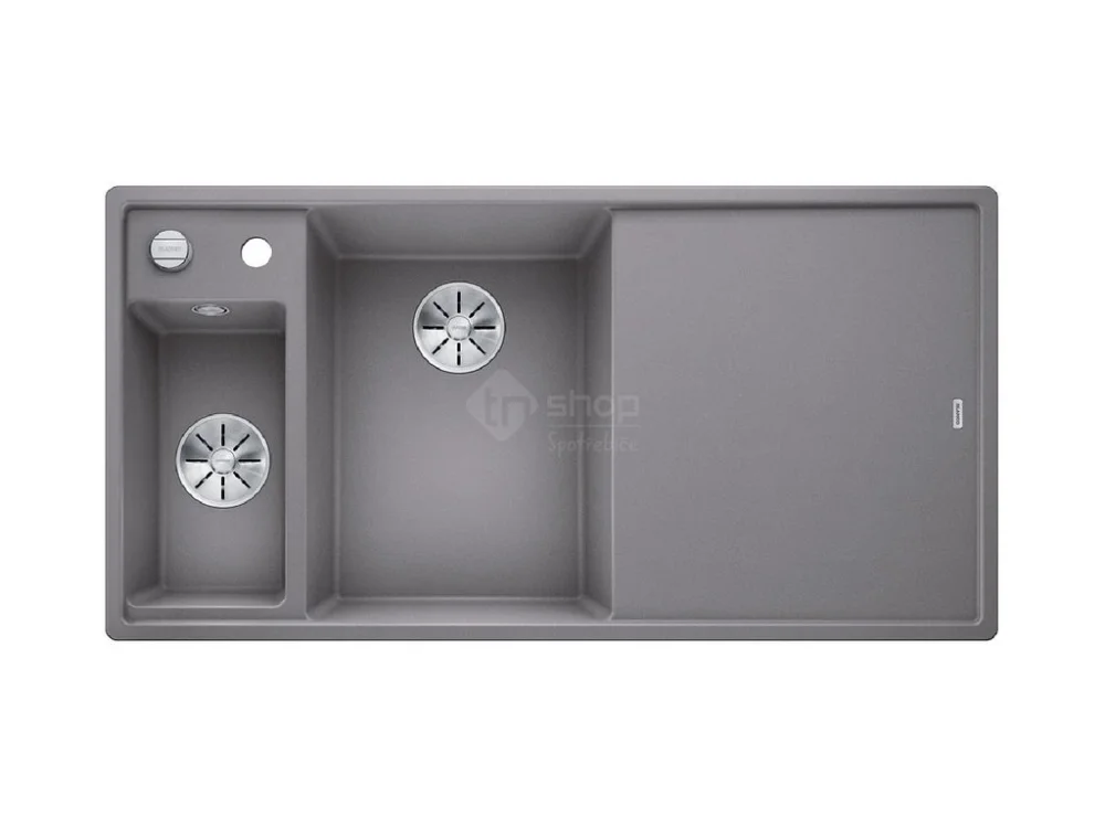 Blanco AXIA III 6 S InFino Silgranit aluminium sklen.kráj.deska dřez vlevo s exc. Přímo Od Výrobce