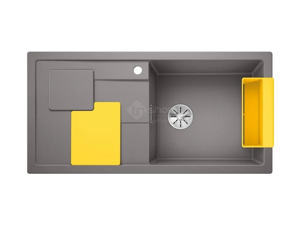Blanco SITY XL 6 S InFino Silgranit aluminium dřez vpravo přísl. lemon Nová Kolekce