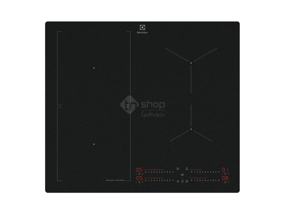 Vysoce Kvalitní Electrolux EIS62453IZ + AEG/ELX Čistič varných desek Matt Care M2HCMC01