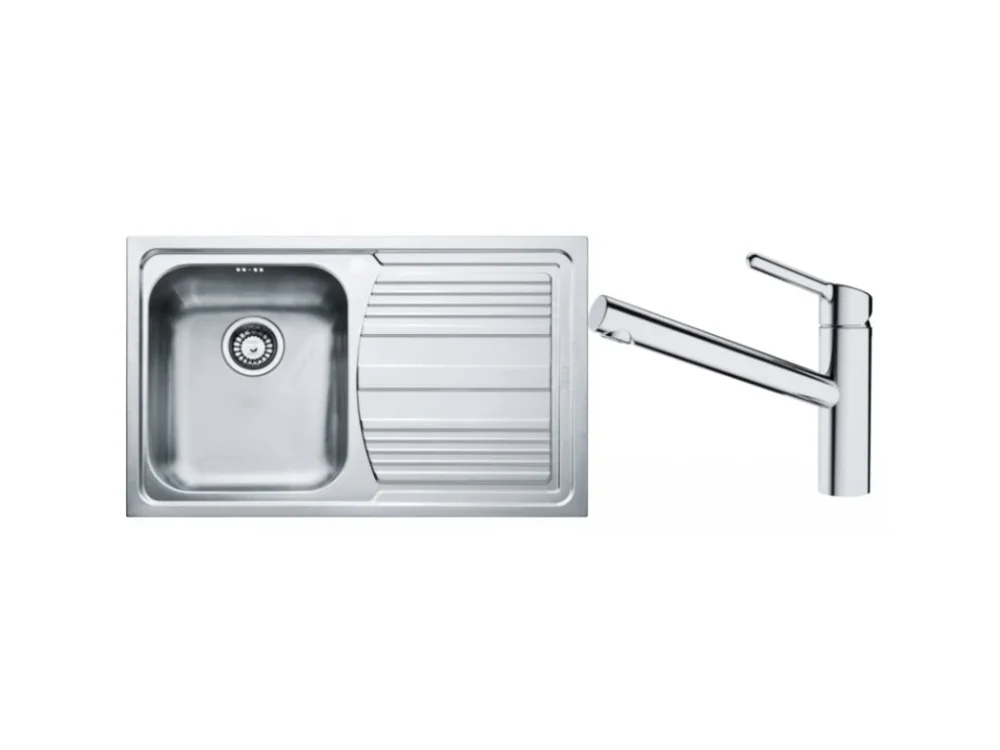Značkový Set Franke (dřez LLX 611/7+ baterie FC 3055.031 ORBIT Chrom)