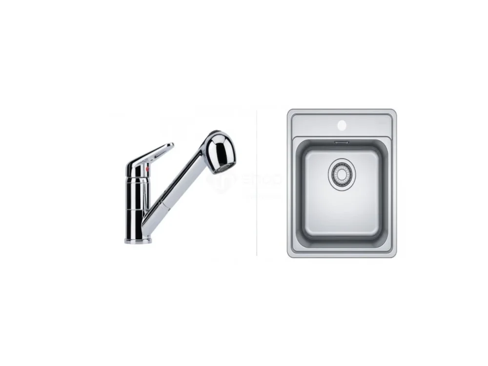 Nejprodávanější Set Franke BCX 610-42+ baterie FC9547.031 Chrom