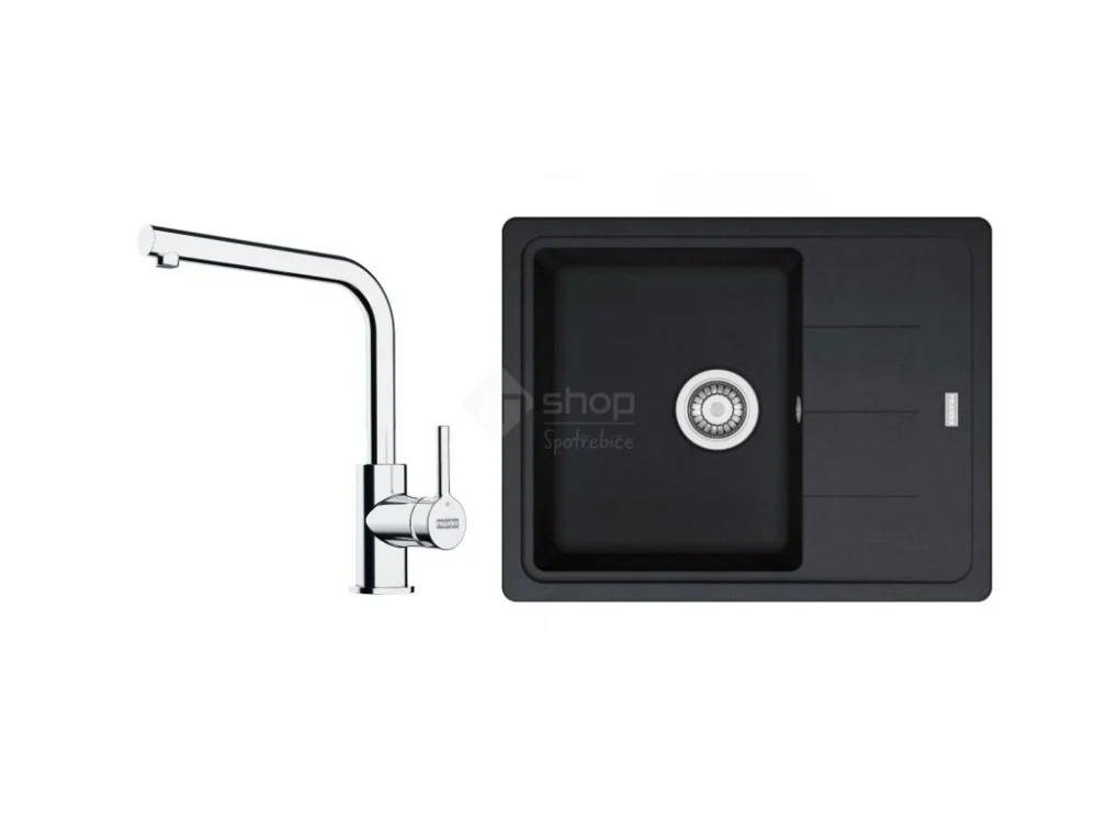Set Franke (dřez BFG 611-62 onyx+ baterie FS 3230.031) Vrácení Zdarma