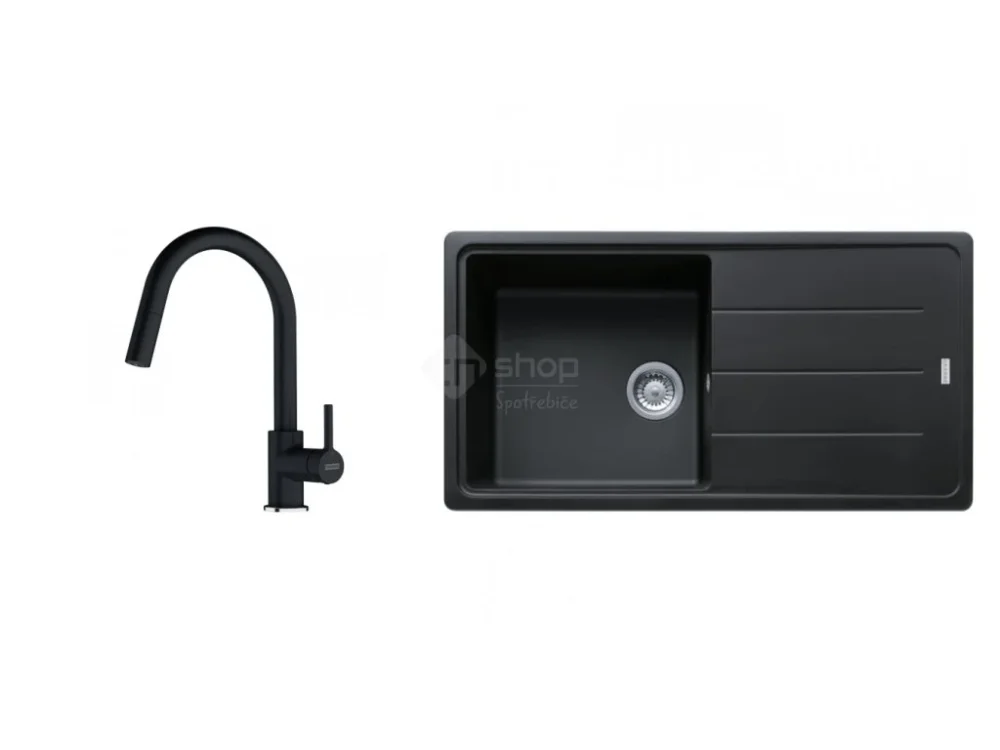 Kup Teď Set Franke (dřez BFG 611 onyx +FC baterie6018.901071)