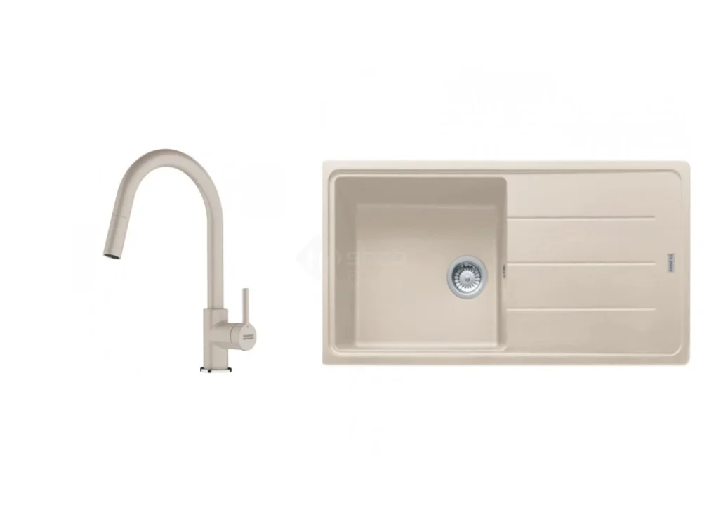 Set Franke (dřez BFG 611 sahara+baterie FC 6018.082) Vysoce Kvalitní
