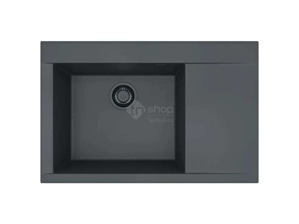 Alveus PURE-G 70 L černý A90 BLACK EDITION + jedn.sifon_algranit Ověřený