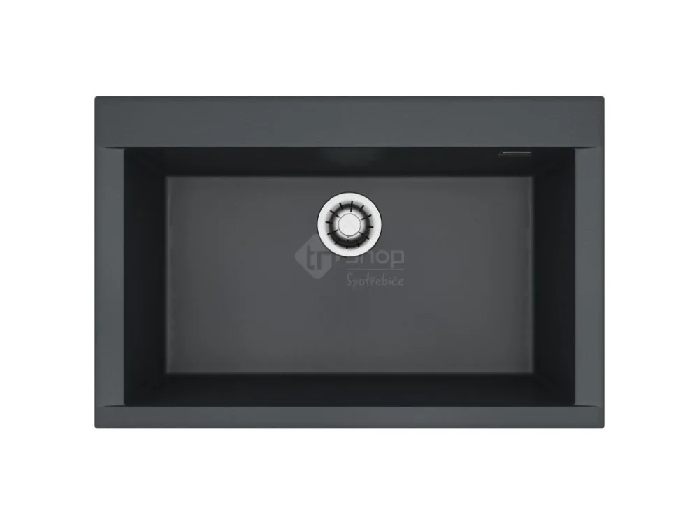 Alveus PURE-G 40 černý A90 + QC sifon_algranit Přímo Od Výrobce