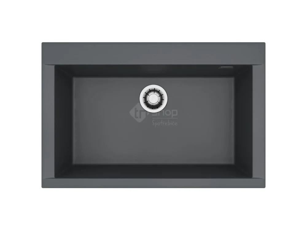 Alveus PURE-G 40 černý A91 + QC sifon_algranit Expresní Doručení