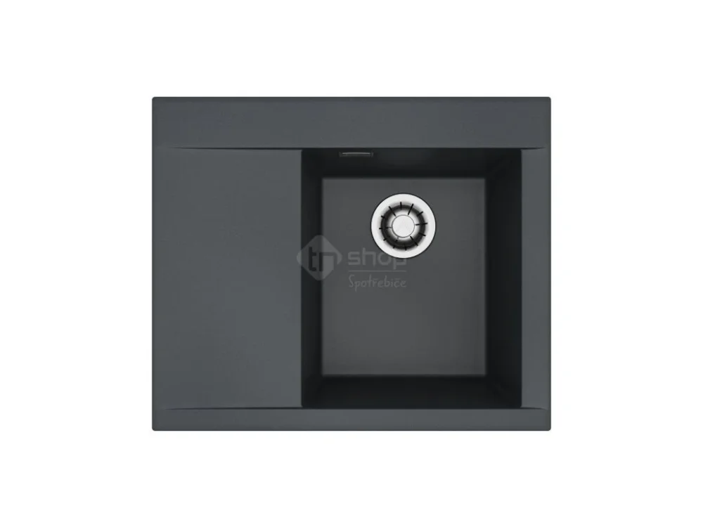 Alveus PURE-G 50 P černý A90 + QC sifon_algranit Odeslání Ihned