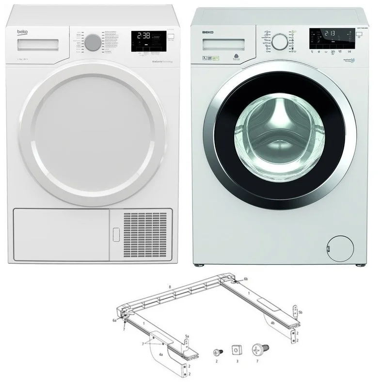 Nejlepší Volba Set Beko DS 7433CSPA + Beko WMY 71283 LMB3 + mezikus 2985400200