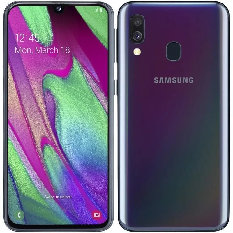 Omezená Nabídka Samsung SM A405 Galaxy A40 Black