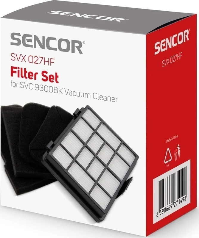 Značkový Sencor SVX 027HF sada filtrů SVC 9300BK