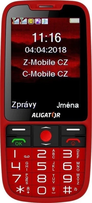 Aligator A890 Red Značkový