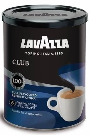 Lavazza Club káva mletá v dóze 250g Sezónní Sleva