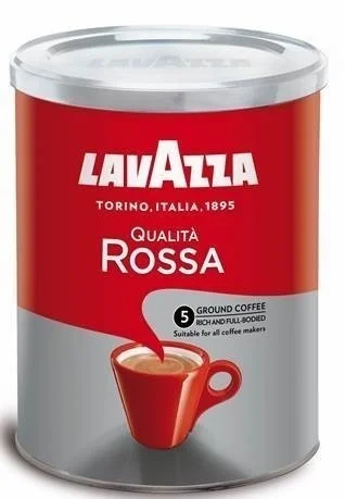 Autentický Lavazza Qualita Rossa káva mletá 250g