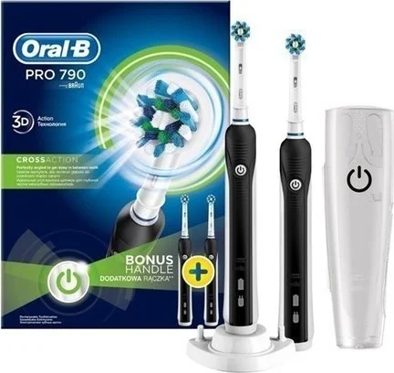 Zlevněný Oral-B Pro 790 Cross Action Handle black