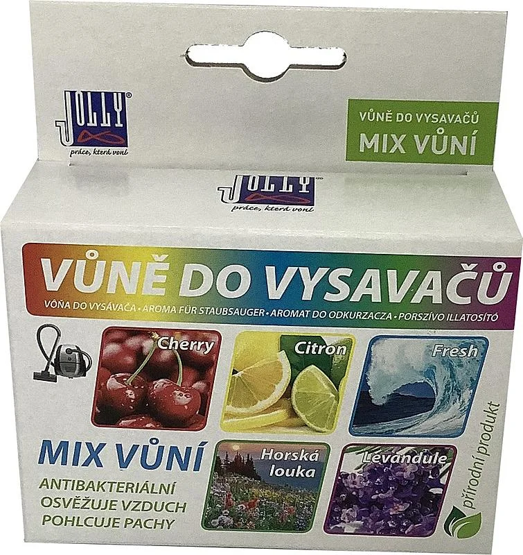 Jolly Vůně do vysavače MIX vůní Dokud Zásoby Vydrží