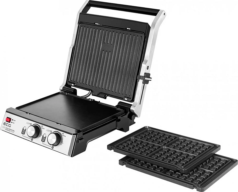Vysoce Kvalitní ECG KG 2033 Duo Grill & Waffle