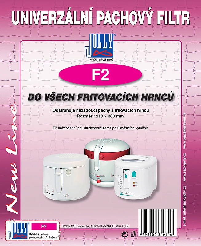 Expresní Doručení Jolly F 2 filtr do fritézy