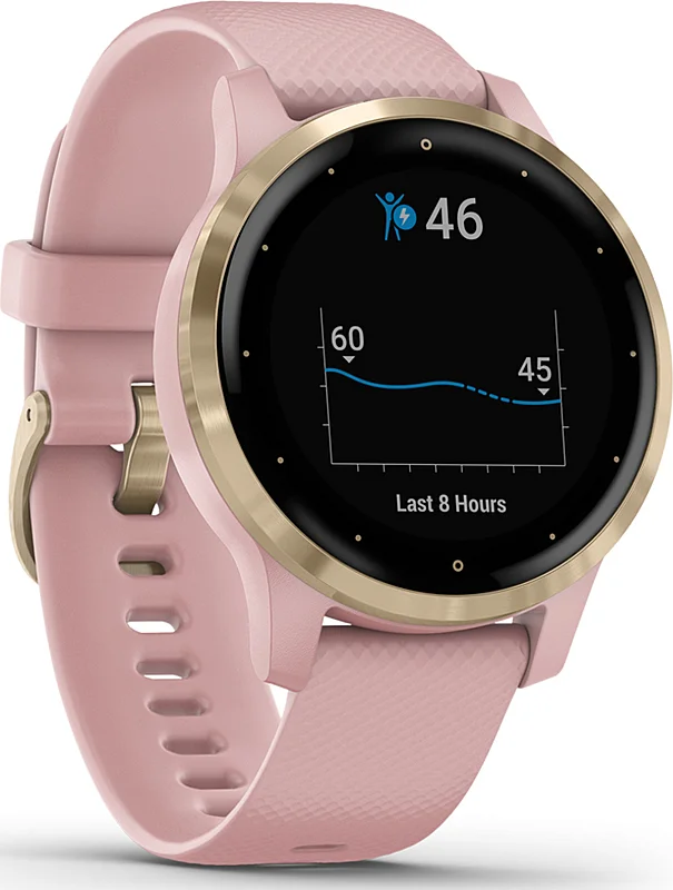 Garmin Vívoactive 4S Light Gold/Pink ba. Rychlé Dodání