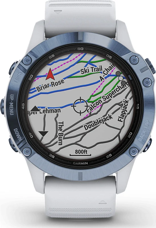 Garmin Fenix6 PRO Solar TiBlue/White M/M Omezená Nabídka