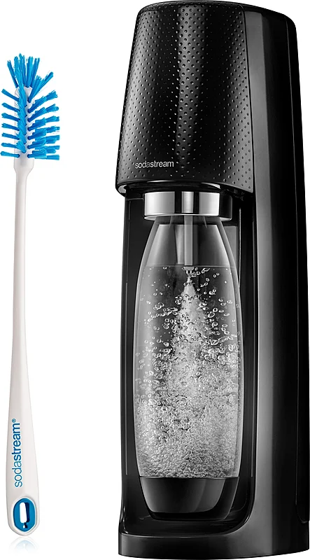 Akční Nabídka SodaStream Spirit Black + Čistící kartáč