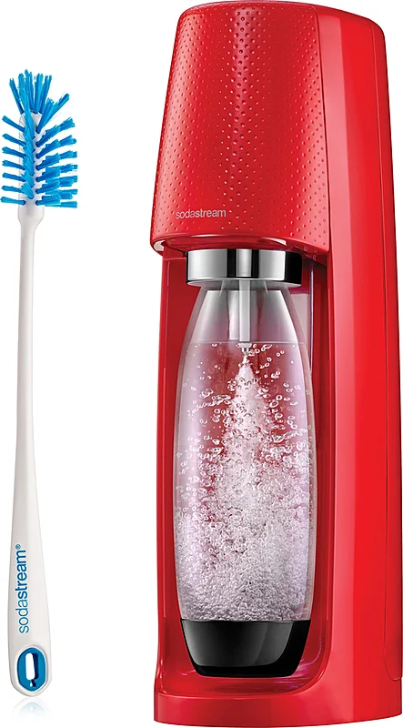 SodaStream Spirit Red + Čistící kartáč Horká Nabídka